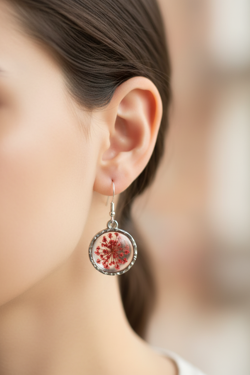 Jewellery - Floral earrings