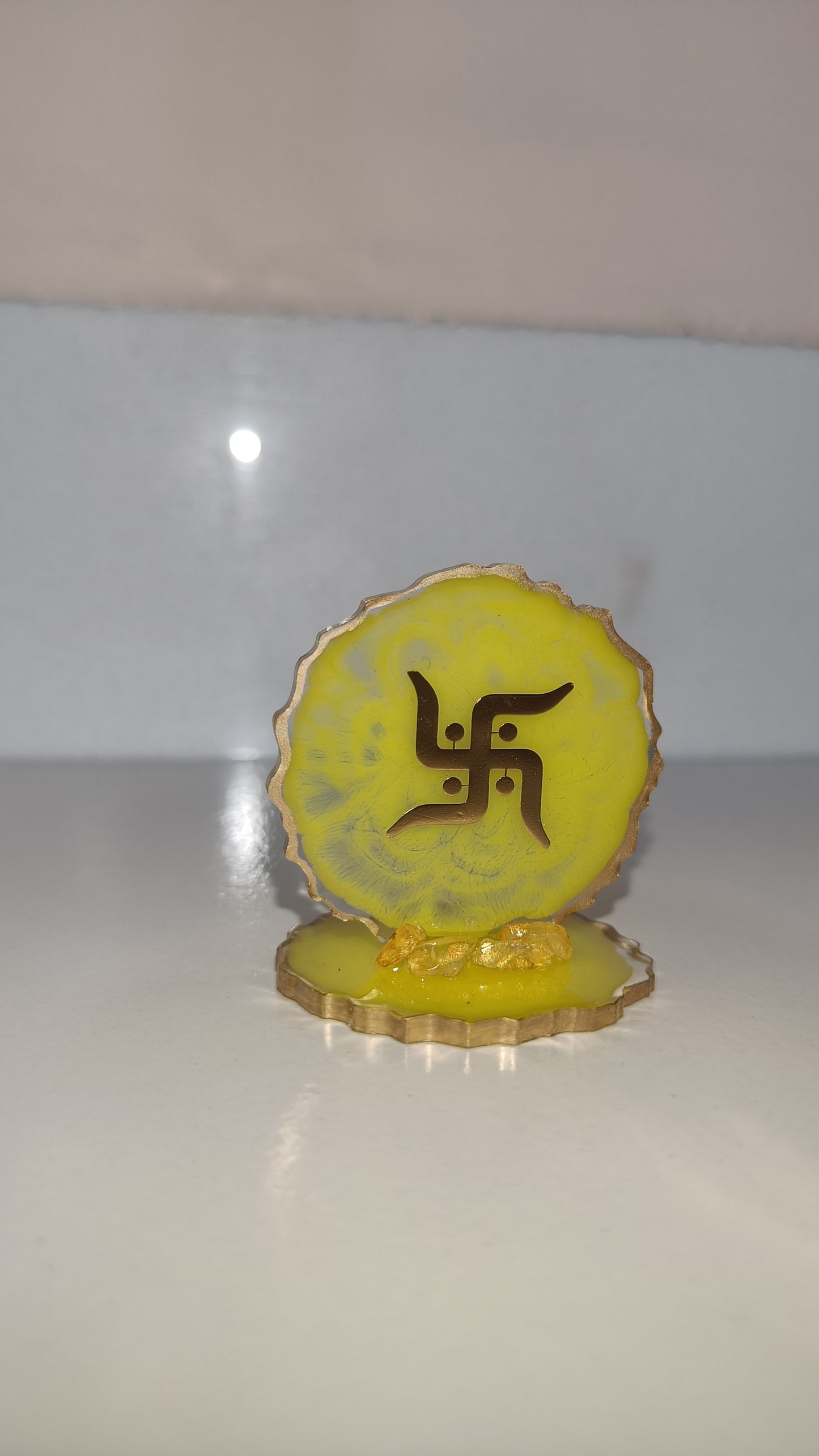 Car dashboard decor - Swasthik