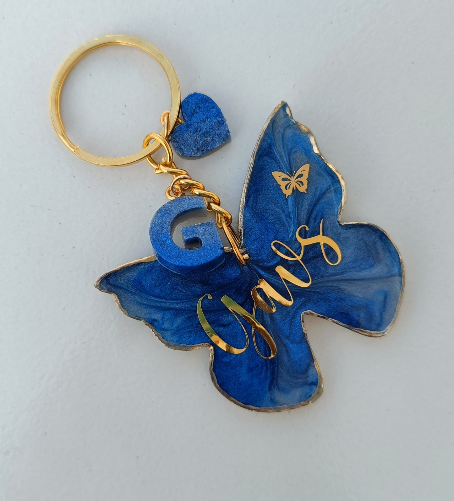 Customized Keychain - Butterfly Name Keychain