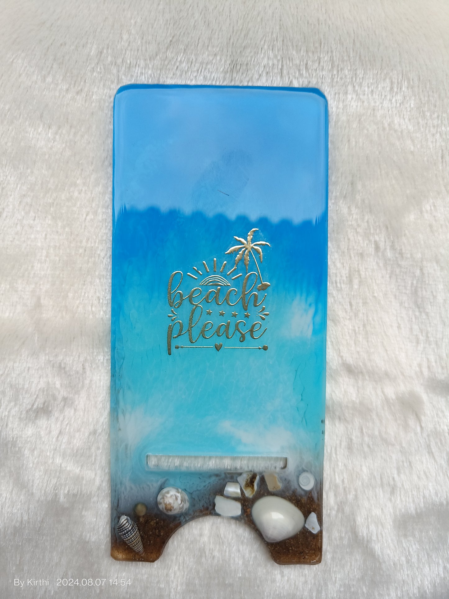Beach themed Mobile stand