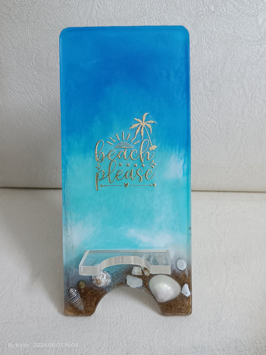Beach themed Mobile stand