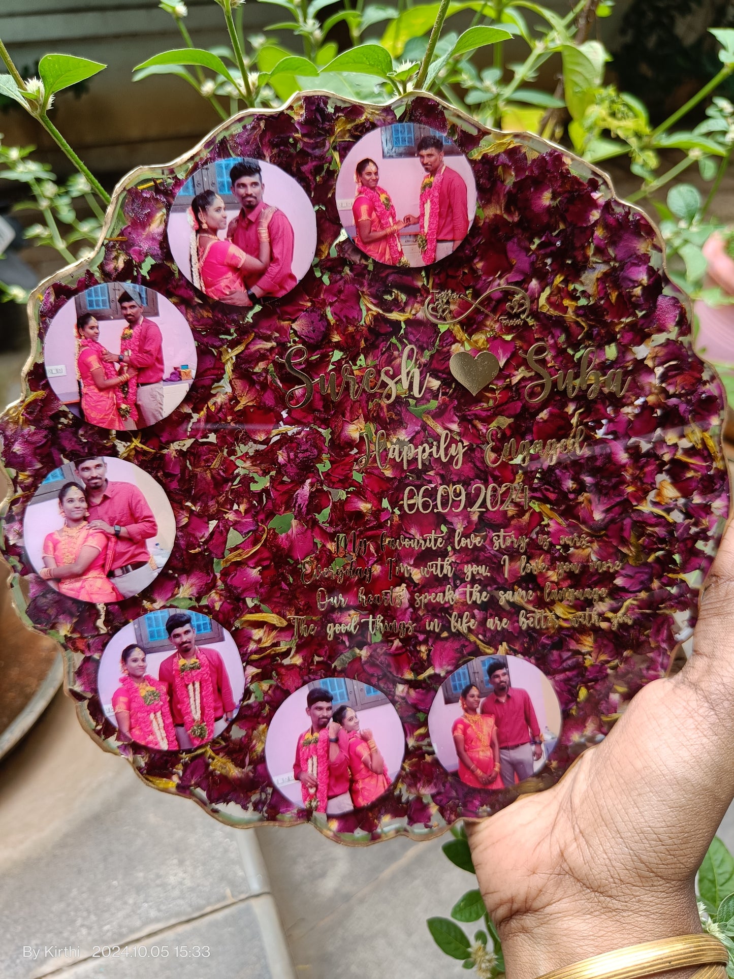 Customized - Wedding Garland preservation