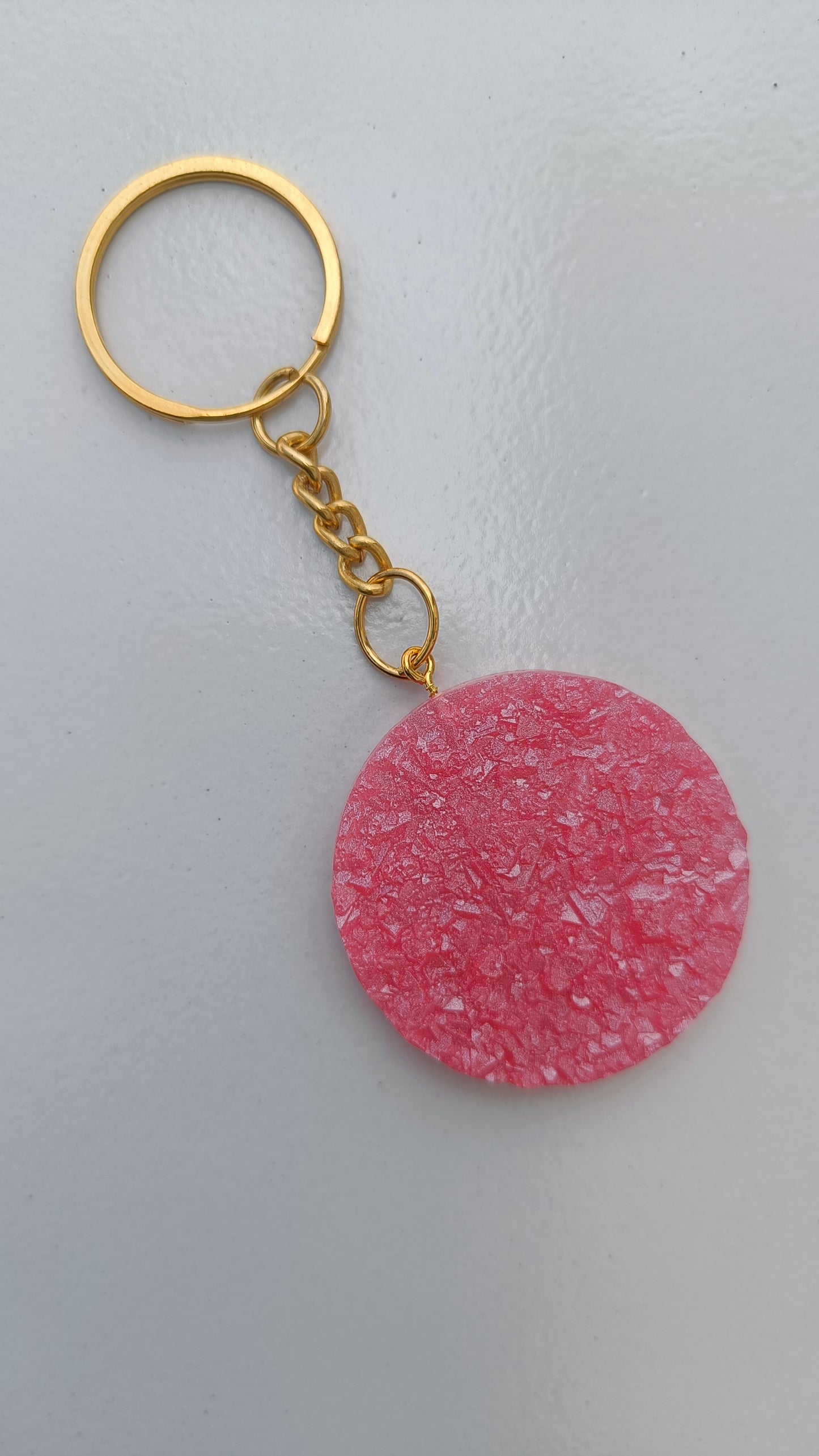 Keychain - Ganesha crystal effect
