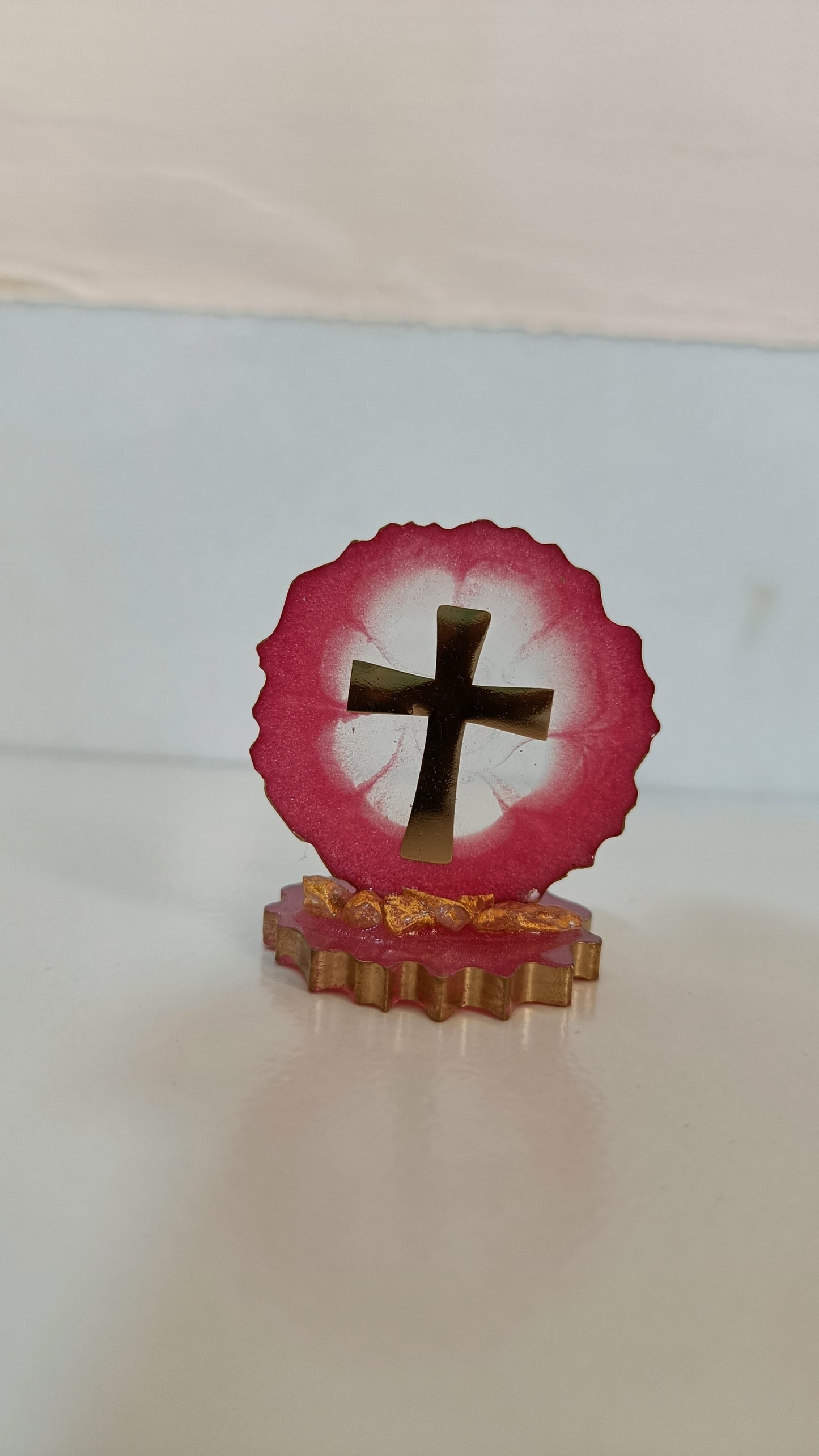 Car dashboard decor - Cross