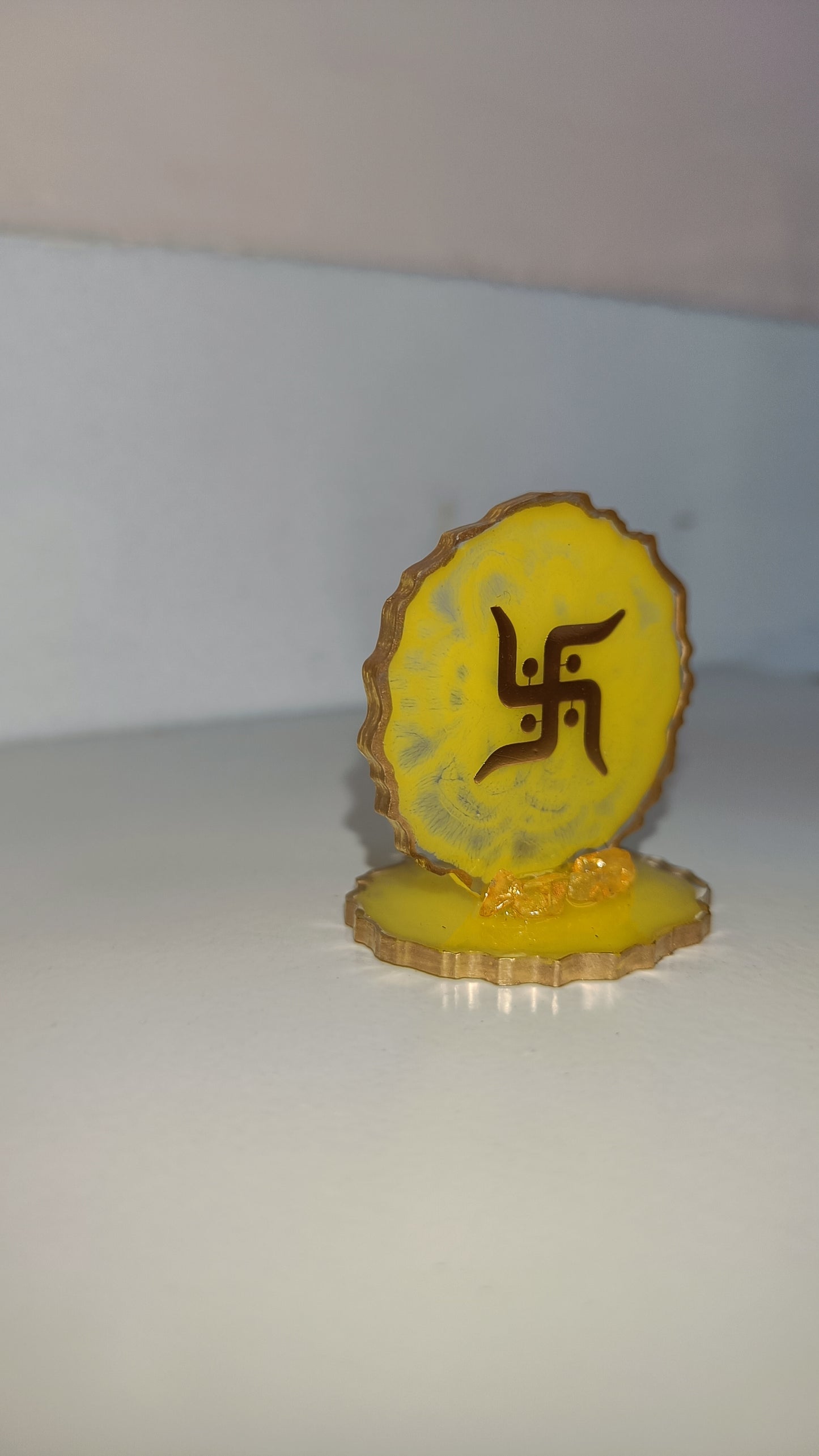 Car dashboard decor - Swasthik