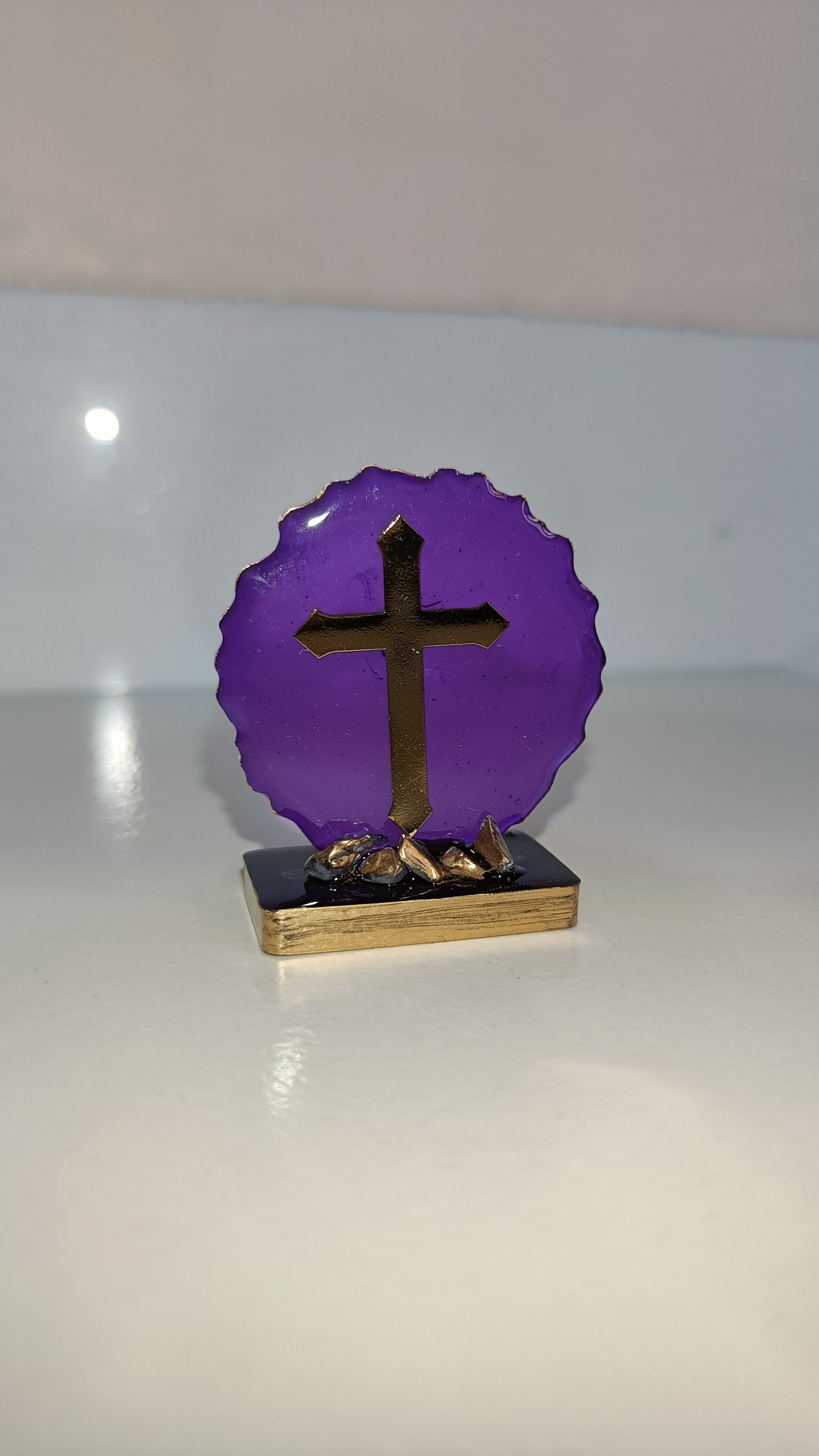 Car dashboard decor - Cross