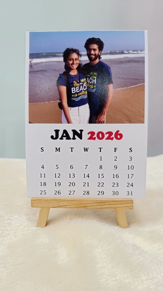 2026 Desk Calendar