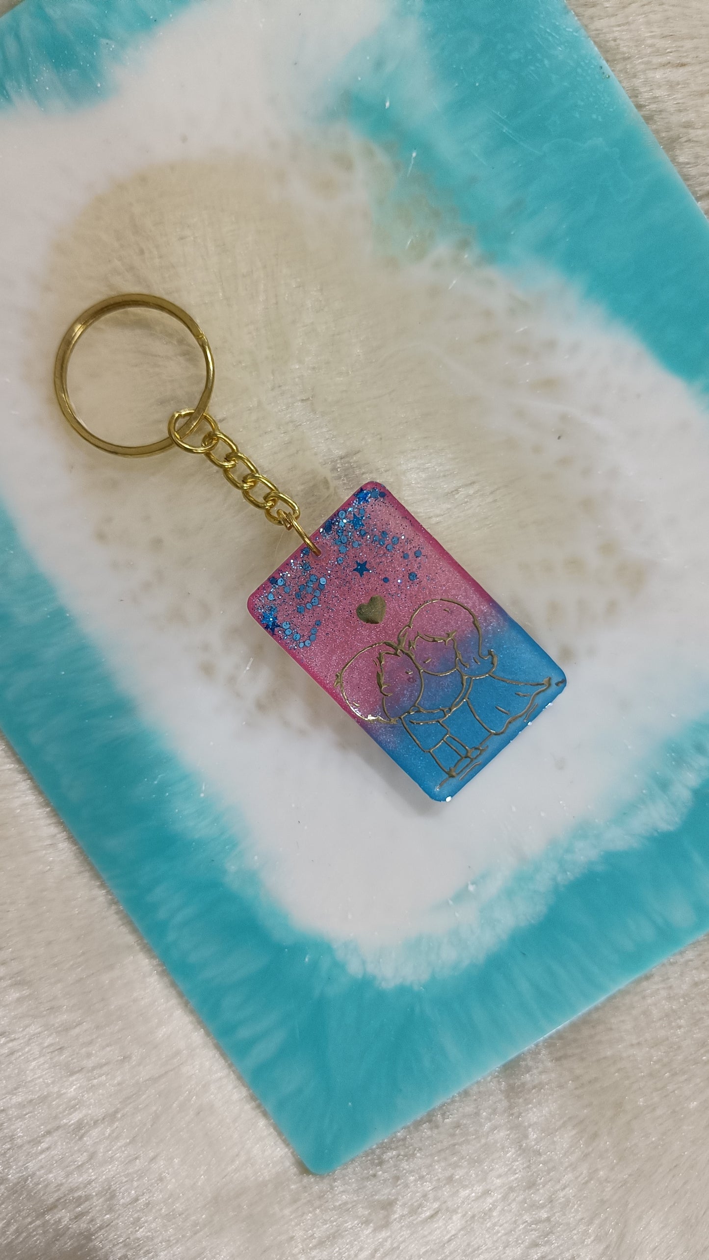 Keychain - couple keychain