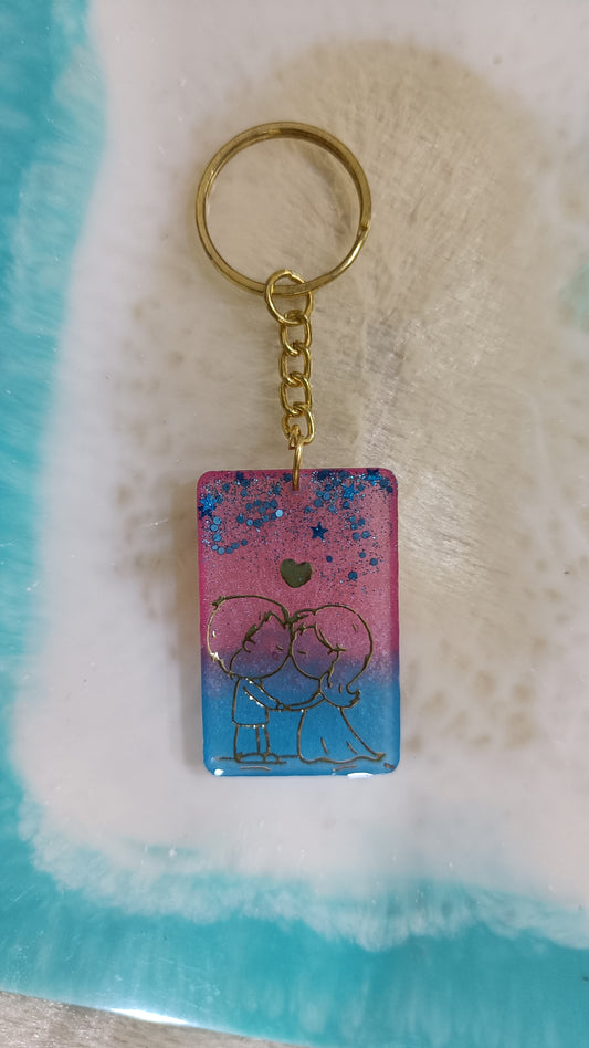 Keychain - couple keychain