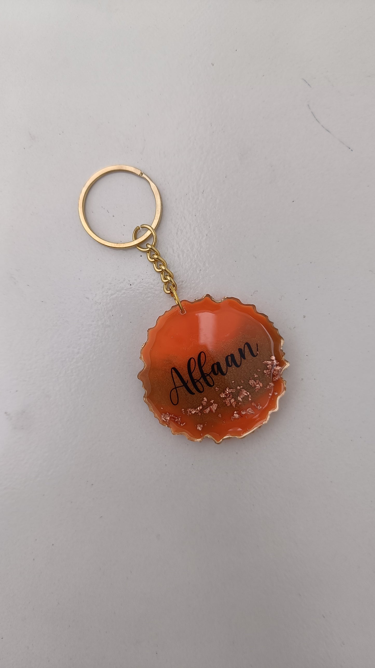 Customized Keychain -Plain Name Keychain