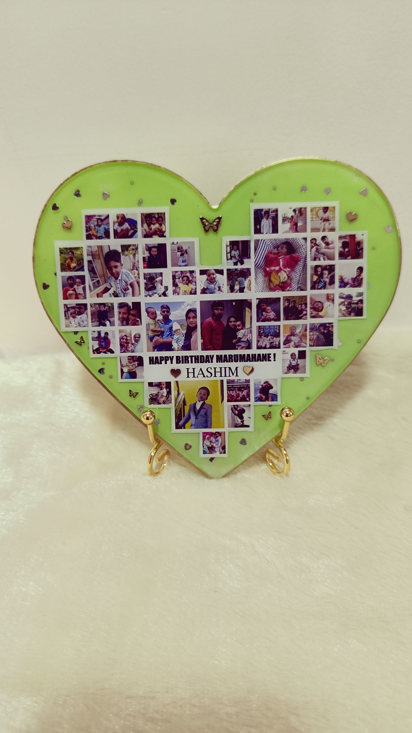 Customized Heart memory frame