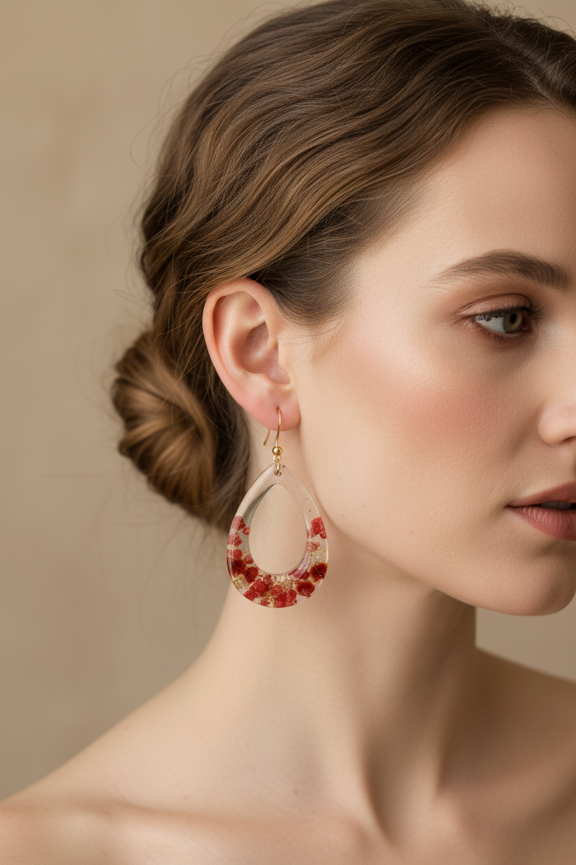 Jewellery - Floral earrings