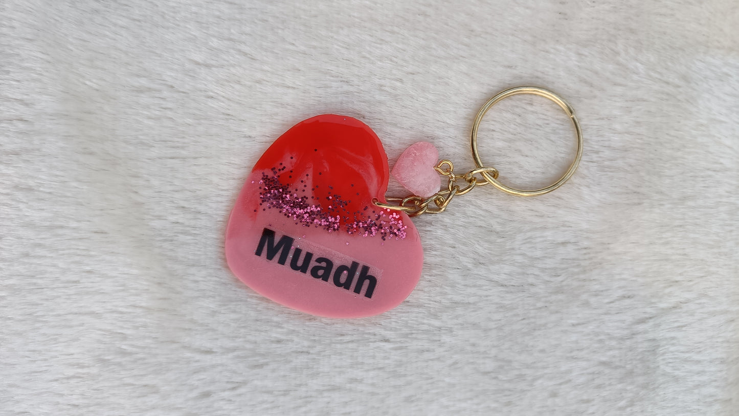 Customized Keychain -Plain Name Keychain