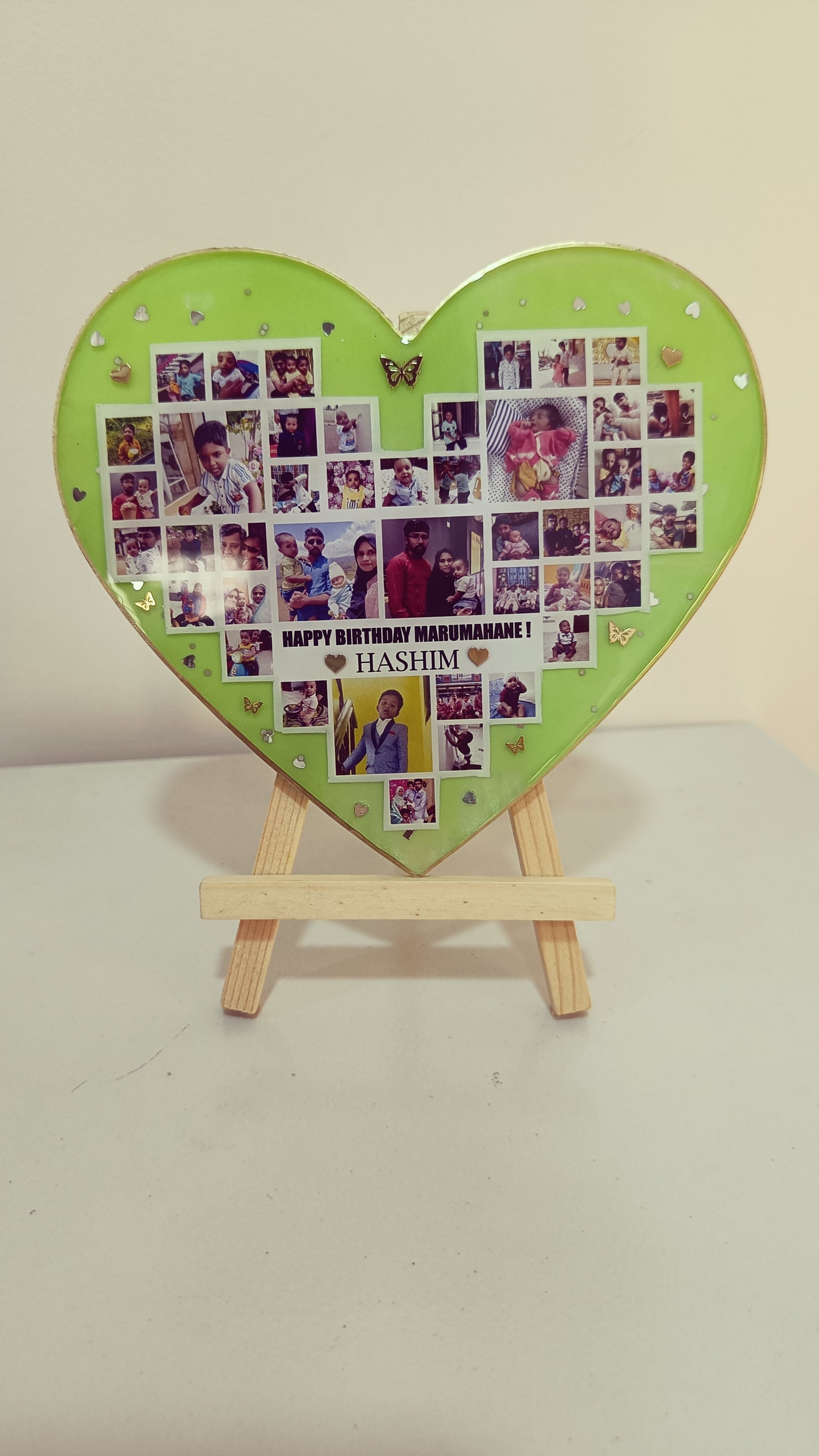 Customized Heart memory frame