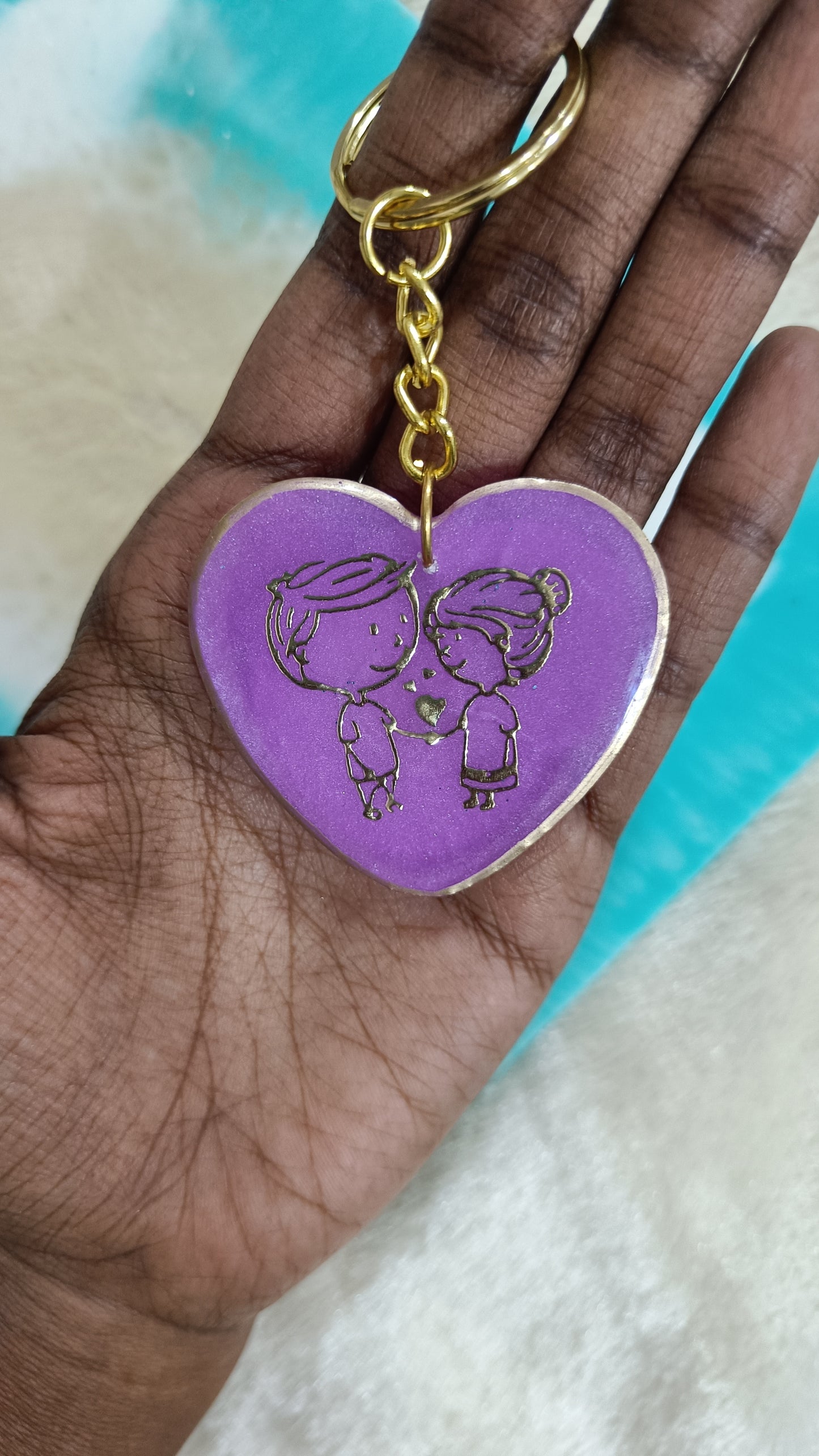 Keychain - couple keychain